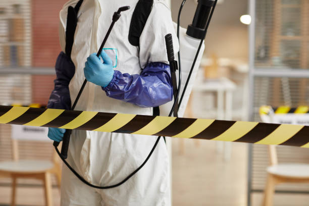 Professional Biohazard technician working in Milmay, NJ
